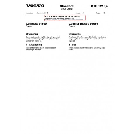 VOLVO STD 1216,6 0