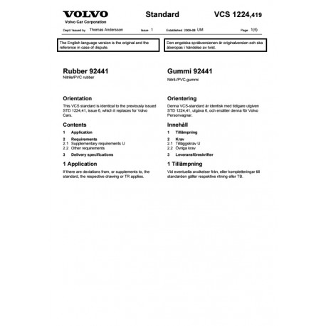 VOLVO STD 1224,419 0