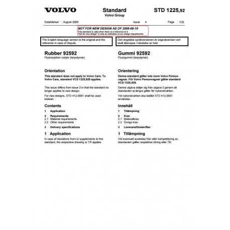 VOLVO STD 1225,92 0