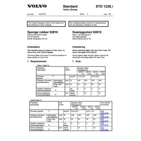 VOLVO STD 1228,1 0