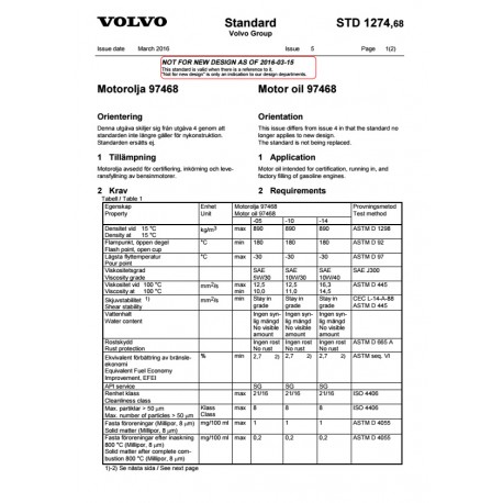 VOLVO STD 1274,68 0