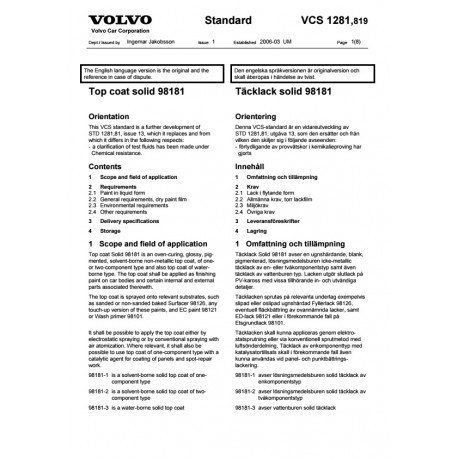 VOLVO STD 1281,819 0