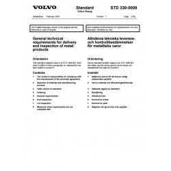 VOLVO STD 330-0009 0