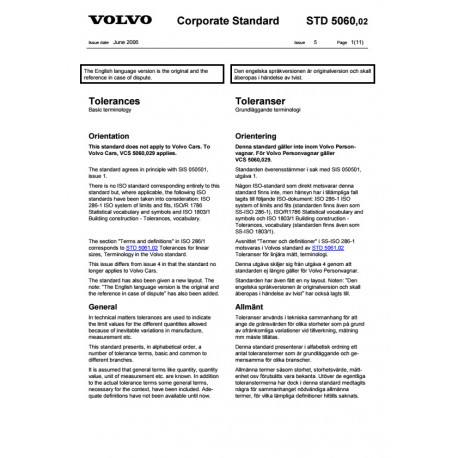 VOLVO STD 5060,02 0