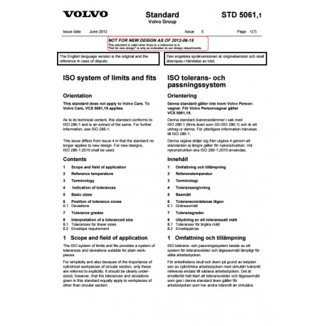 VOLVO STD 5061,1 0