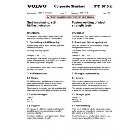 VOLVO STD 5610,83 0