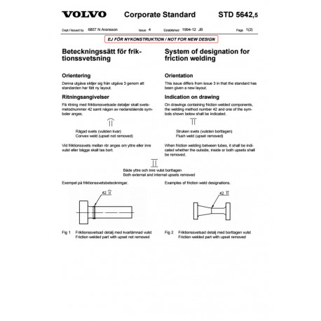 VOLVO STD 5642,5 0