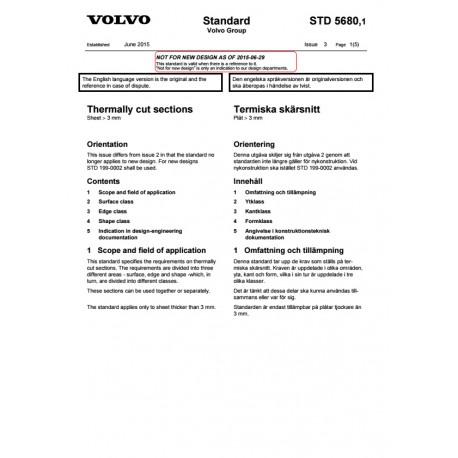 VOLVO STD 5680,1 0