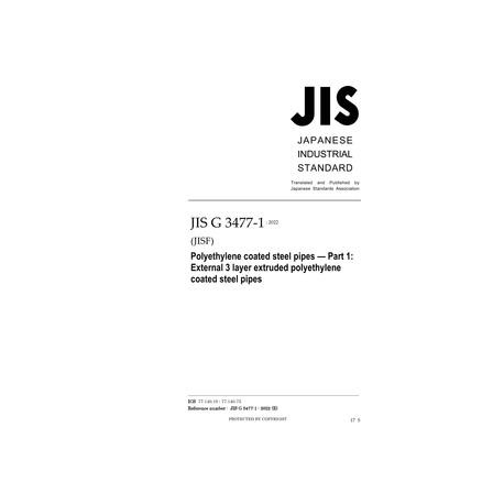 JIS G 3477-1:2022